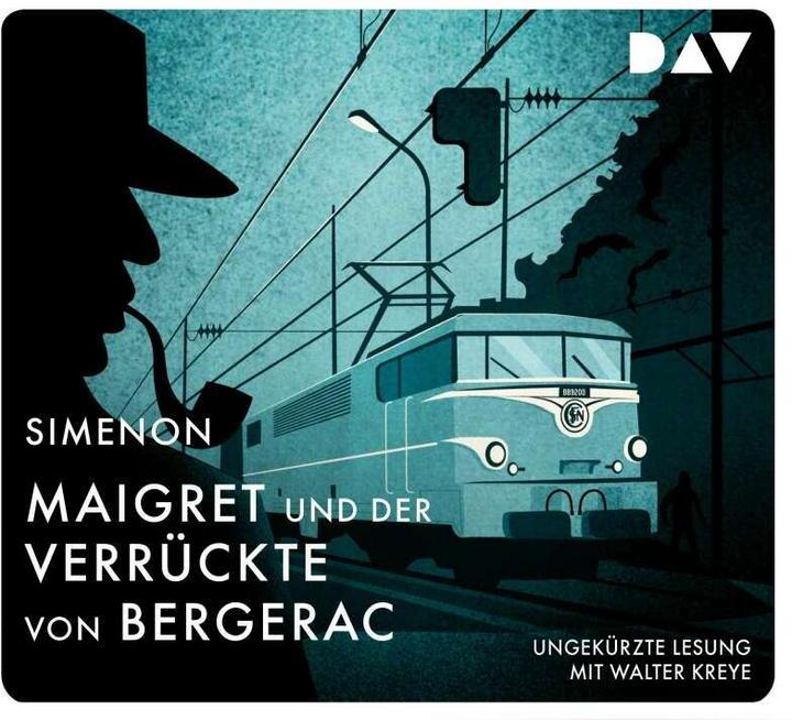 Actual product image Maigret and the madman of Bergerac (Georges Simenon, Hansjürgen Wille, Barbara Klau, Svenja Tengs, Wolfgang Stockmann, Walter Kreye, German)