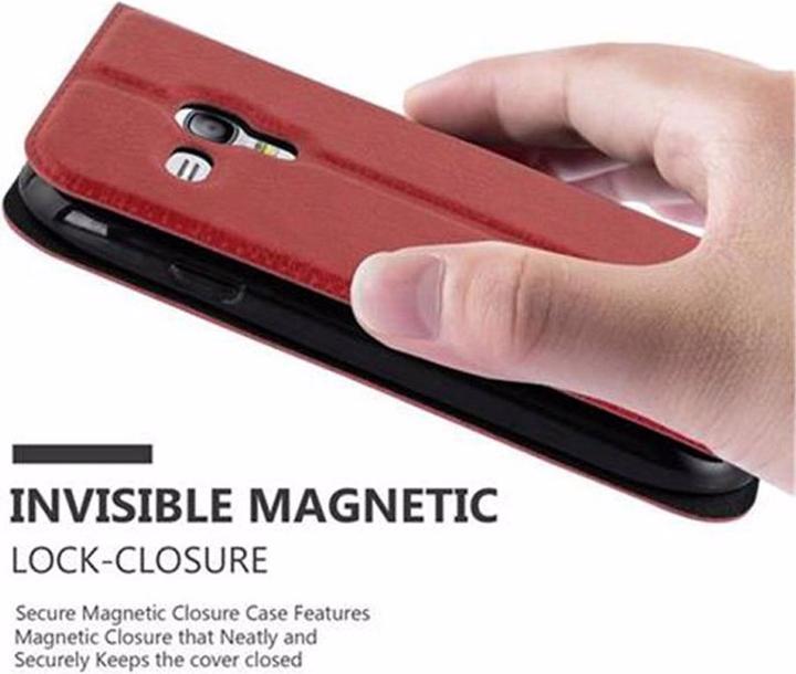 Produktbild Cadorabo Book mit View Doppelfenster Cover (Samsung Galaxy S3 Mini)