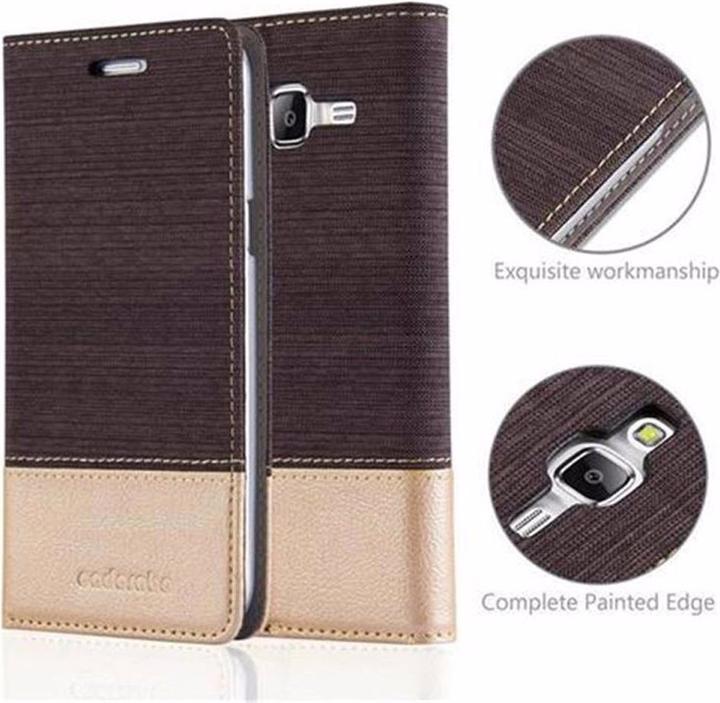 Produktbild Cadorabo Book Jeans Optik Cover (Samsung Galaxy J5 (2015))
