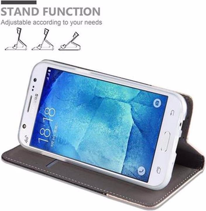 Produktbild Cadorabo Book Jeans Optik Cover (Samsung Galaxy J5 (2015))