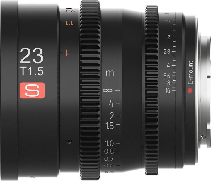 Actual product image Viltrox S23mm T1.5 – Sony E-Mount Cine (Sony E, APS-C / DX, full size)