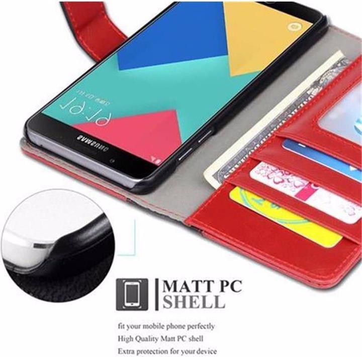 Actual product image Cadorabo Book two color stripe cover (Samsung Galaxy A5 (2016))