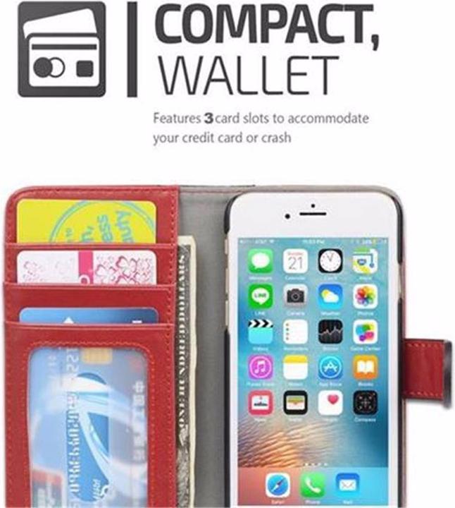 Immagine prodotto Cadorabo Copertina a strisce bicolore a libro (Apple iPhone 6)