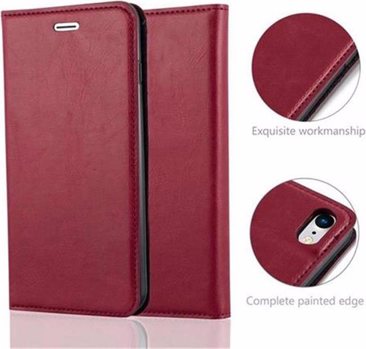 Actual product image Cadorabo Book Invisible Magnet Cover (Apple iPhone 7, Apple iPhone SE (2nd Gen))