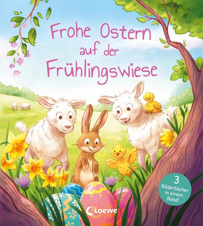 Actual product image Loewe Frohe Ostern auf der Frühlingswiese (German, Loewe Easter, 2024)