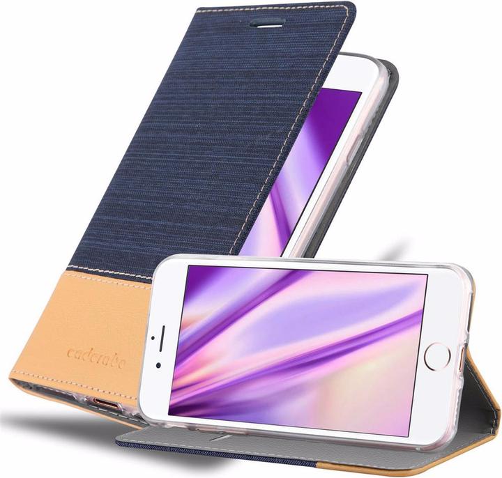 Image du produit Cadorabo Couverture look jeans Book (Apple iPhone SE (2ème génération), Apple iPhone 7)