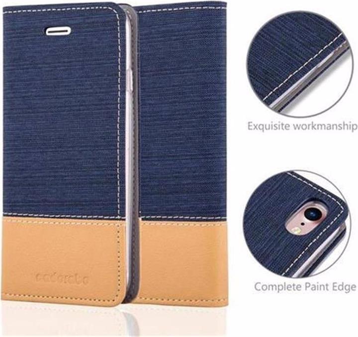 Image du produit Cadorabo Couverture look jeans Book (Apple iPhone SE (2ème génération), Apple iPhone 7)