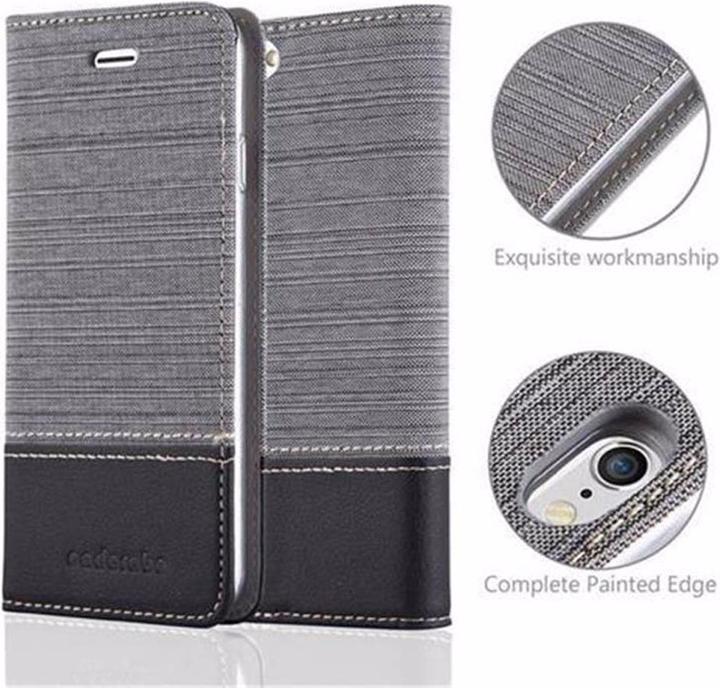 Actual product image Cadorabo Book Jeans Optics Cover (Apple iPhone 6)