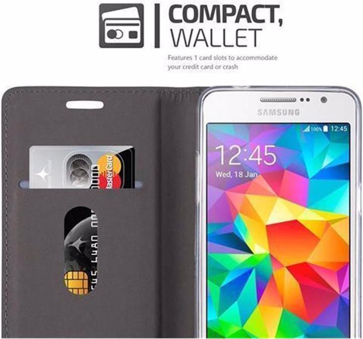 Produktbild Cadorabo Book Jeans Optik Cover (Samsung Galaxy Grand Prime)