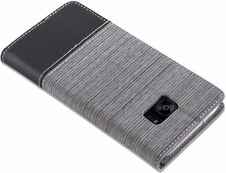 Produktbild Cadorabo Book Jeans Optik Cover (Samsung Galaxy S7 Edge)