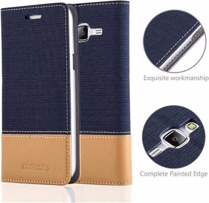Produktbild Cadorabo Book Jeans Optik Cover (Samsung Galaxy J5 (2015))