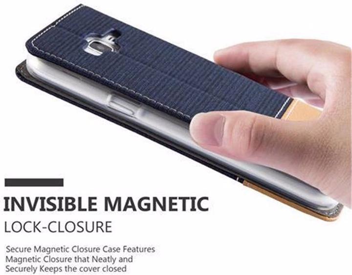 Produktbild Cadorabo Book Jeans Optik Cover (Samsung Galaxy J5 (2015))