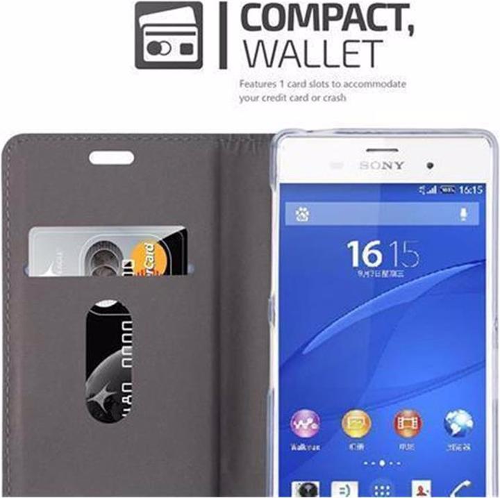 Produktbild Cadorabo Book Jeans Optik Cover (Sony Xperia Z3)