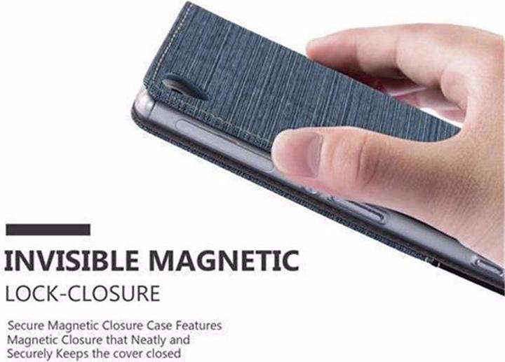 Produktbild Cadorabo Book Jeans Optik Cover (Sony Xperia Z3)