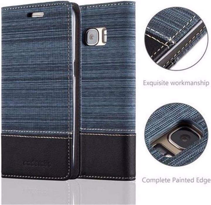 Image du produit Cadorabo Couverture look jeans Book (Samsung Galaxy S7)