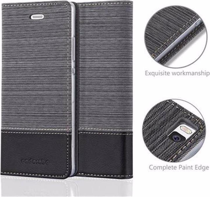 Image du produit Cadorabo Couverture look jeans Book (Huawei P8)