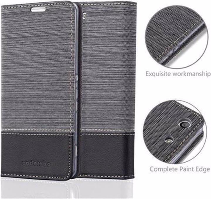 Produktbild Cadorabo Book Jeans Optik Cover (Sony Xperia M5)