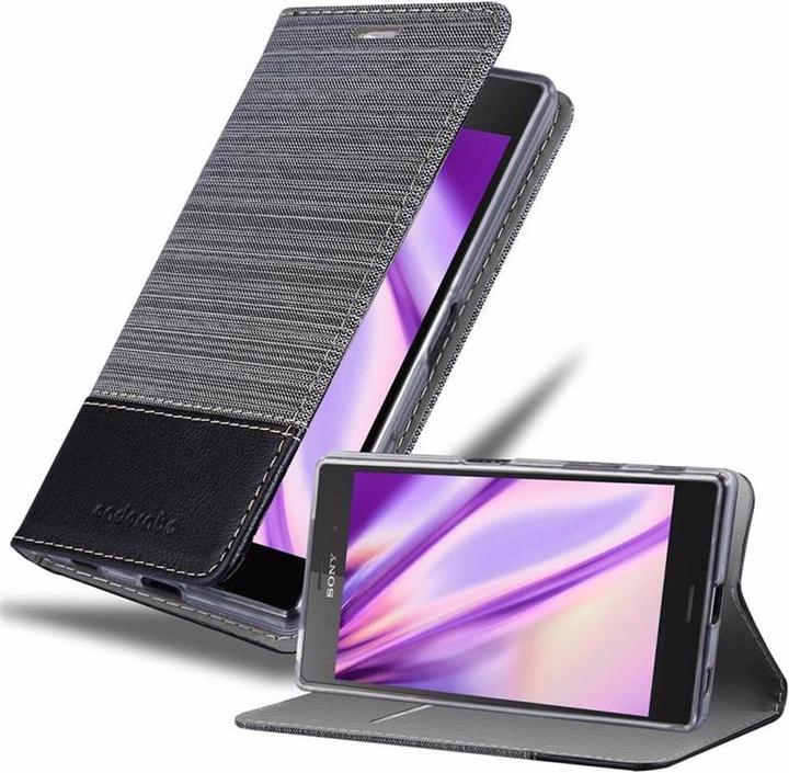 Actual product image Cadorabo Book Jeans Optics Cover (Sony Xperia Z5)