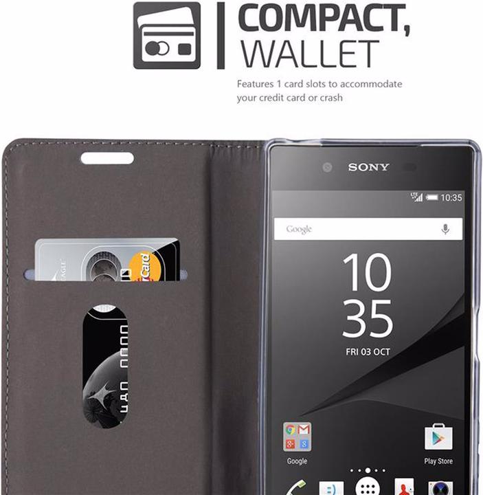Actual product image Cadorabo Book Jeans Optics Cover (Sony Xperia Z5)