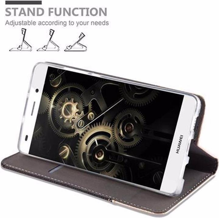 Produktbild Cadorabo Book Jeans Optik Cover (Huawei P8 Lite)