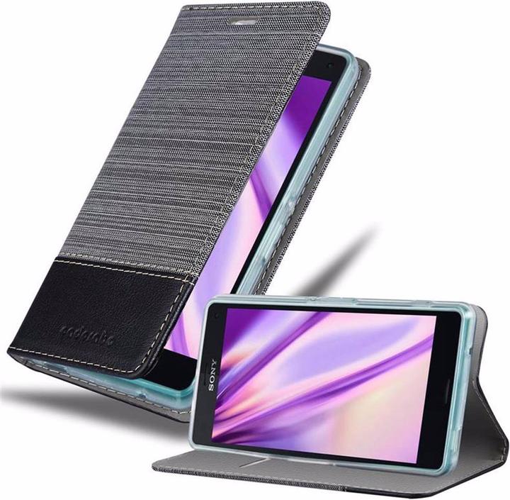 Produktbild Cadorabo Book Jeans Optik Cover (Sony Xperia Z3 Compact)