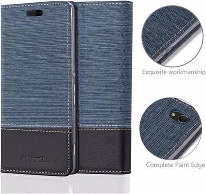 Image du produit Cadorabo Couverture look jeans Book (Sony Xperia M4 Aqua)