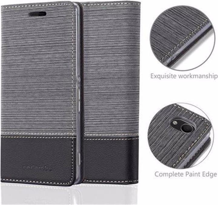 Produktbild Cadorabo Book Jeans Optik Cover (Sony Xperia M4 Aqua)
