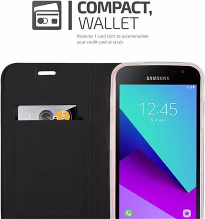 Actual product image Cadorabo Book Classy Style Cover (Samsung Galaxy Xcover 4, Samsung Galaxy Xcover 4s)