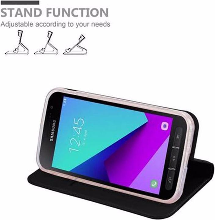 Actual product image Cadorabo Book Classy Style Cover (Samsung Galaxy Xcover 4, Samsung Galaxy Xcover 4s)