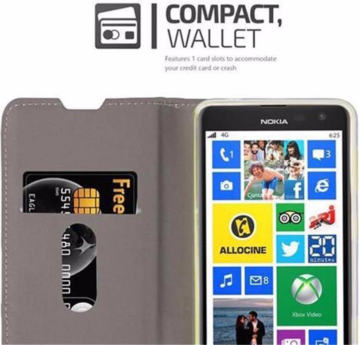 Actual product image Cadorabo Book Jeans Optics Cover (Nokia Lumia 625)