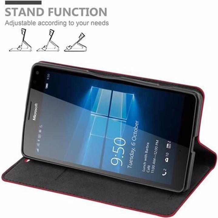 Productafbeelding Cadorabo Boek Onzichtbare Magneethoes (Microsoft Lumia 950 XL)