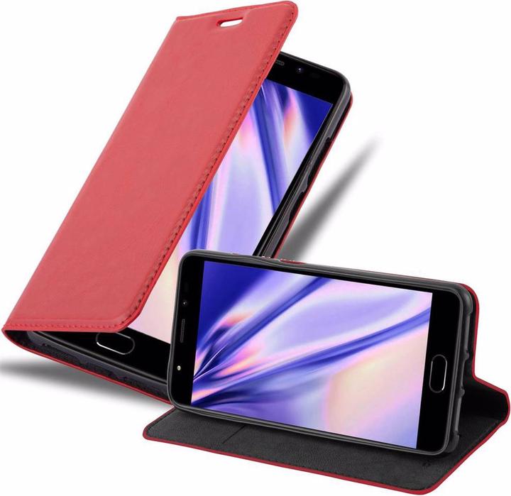 Actual product image Cadorabo Book Invisible Magnet Cover (Wiko U Feel Prime)