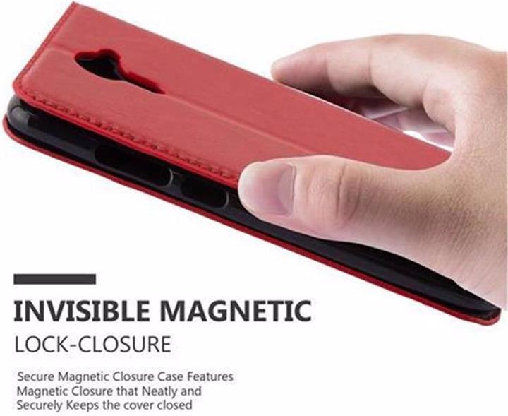Actual product image Cadorabo Book Invisible Magnet Cover (Wiko U Feel Prime)