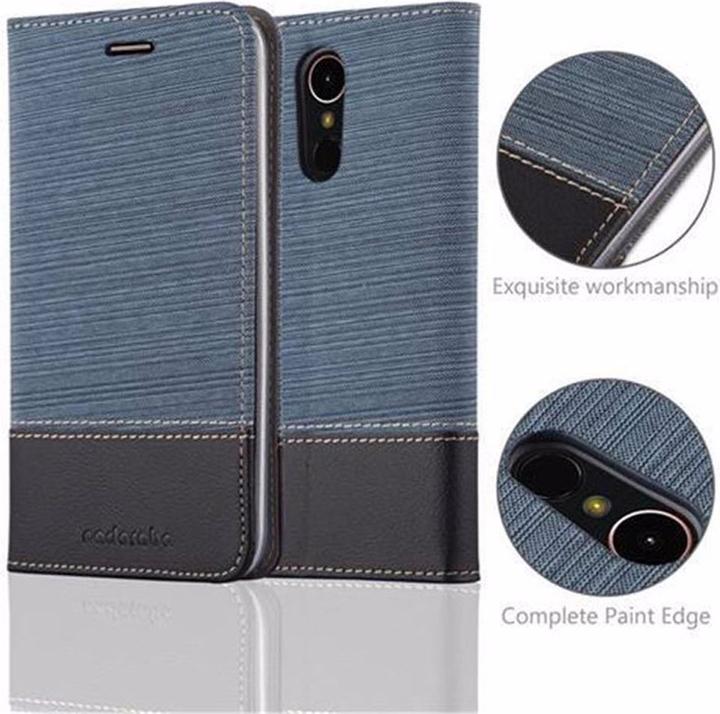 Actual product image Cadorabo Book Jeans Optics Cover (LG K10)