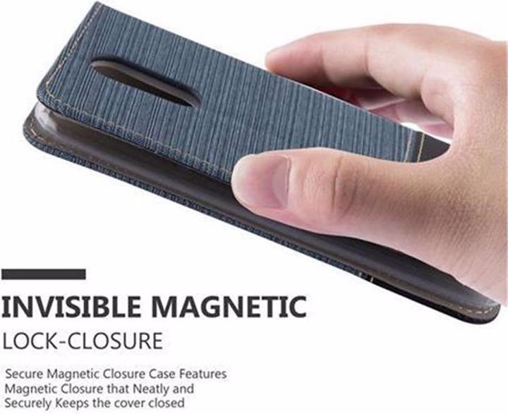 Actual product image Cadorabo Book Jeans Optics Cover (LG K10)