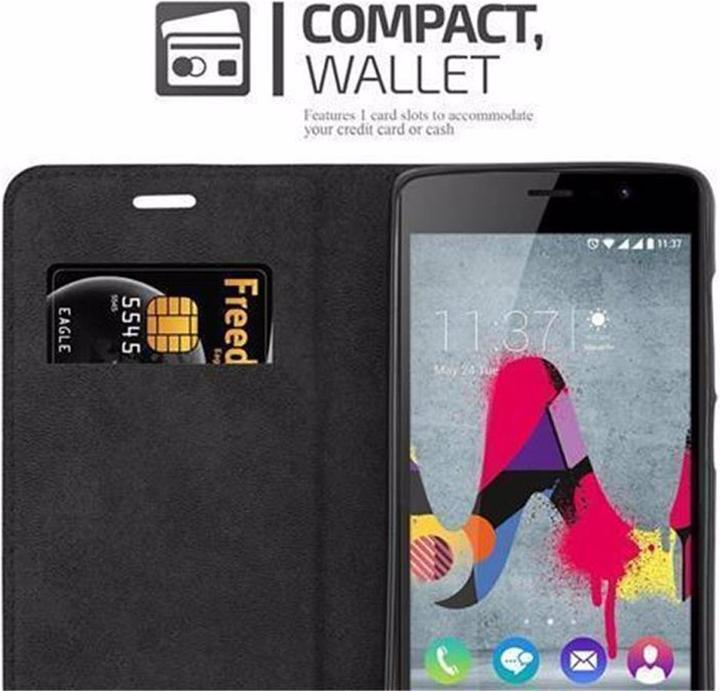 Produktbild Cadorabo Book Invisible Magnet Cover (Wiko U Feel Lite)
