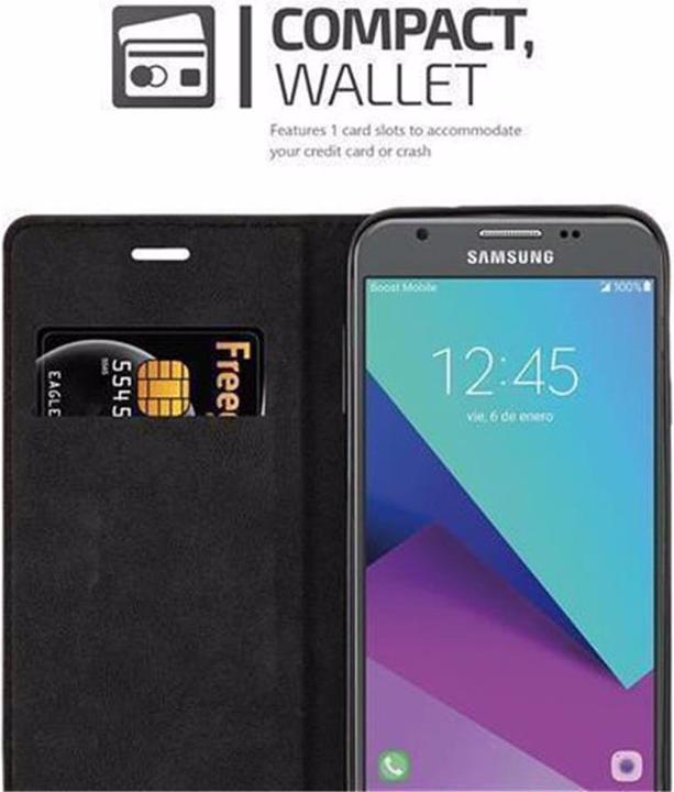 Image du produit Cadorabo Book Couverture magnétique invisible (Samsung Galaxy J7 2017)