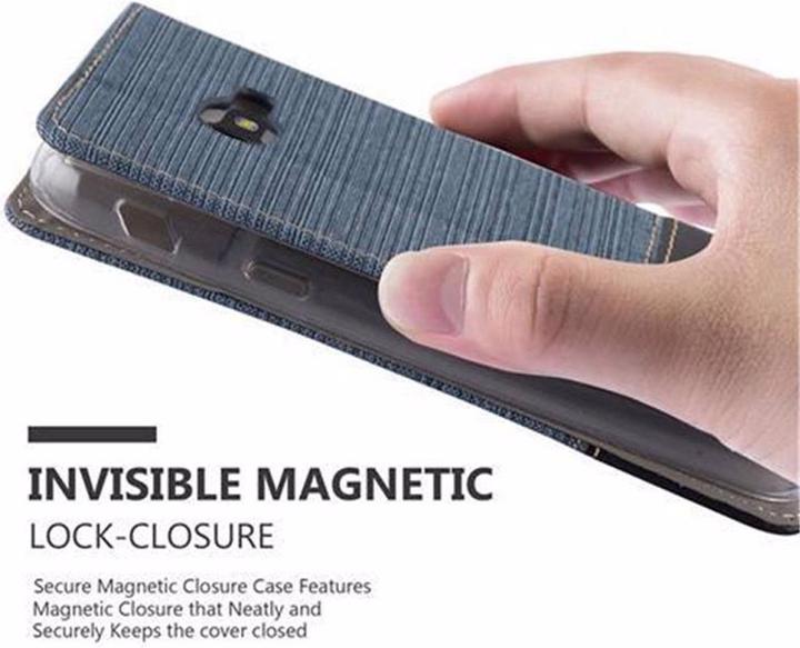 Produktbild Cadorabo Book Jeans Optik Cover (Samsung Galaxy Xcover 4)