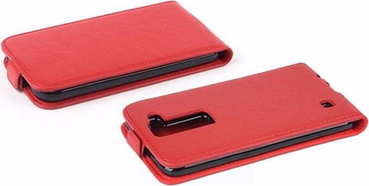 Productafbeelding Cadorabo Flip met structuurhoes (LG K8)