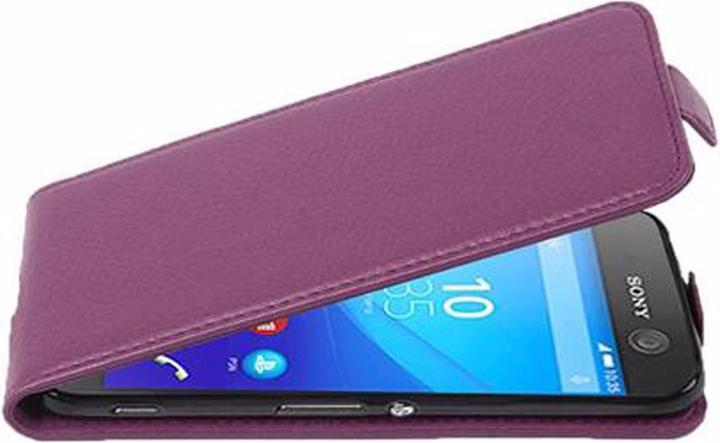 Actual product image Cadorabo Flip with structure cover (Sony Xperia M5)