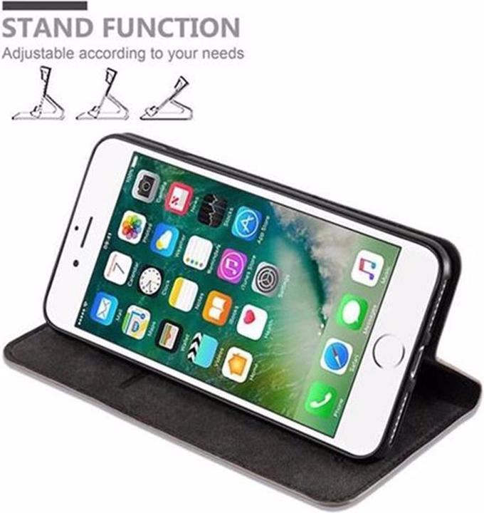Actual product image Cadorabo Book Invisible Magnet Cover (Apple iPhone 7 Plus, Apple iPhone 7s Plus)