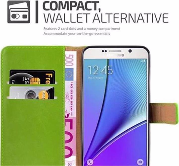 Actual product image Cadorabo Book Luxury Cover (Samsung Galaxy Note 5)