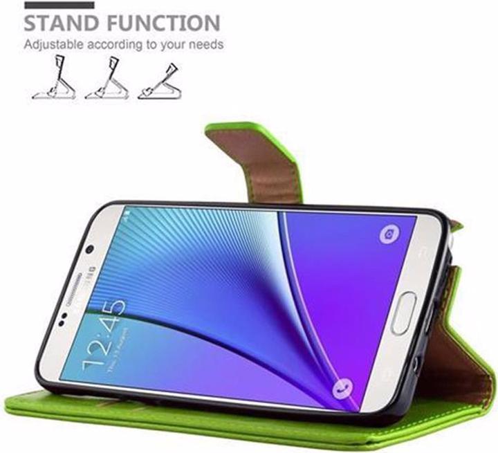 Actual product image Cadorabo Book Luxury Cover (Samsung Galaxy Note 5)