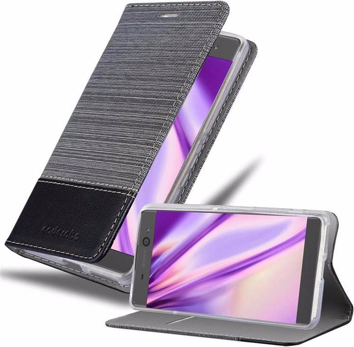 Actual product image Cadorabo Book Jeans Optics Cover (Sony Xperia XA)
