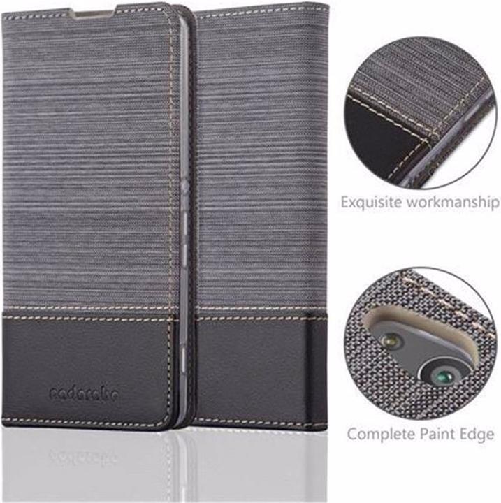 Actual product image Cadorabo Book Jeans Optics Cover (Sony Xperia XA)
