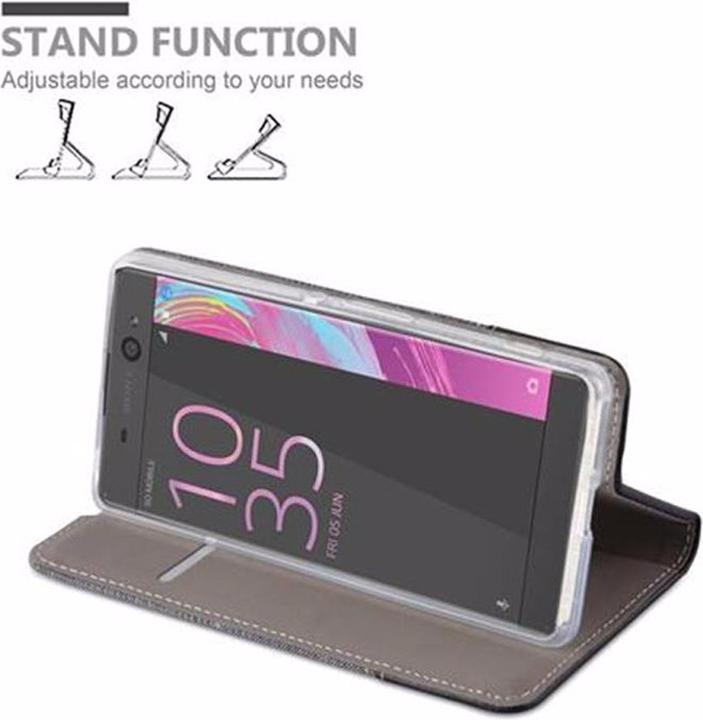 Actual product image Cadorabo Book Jeans Optics Cover (Sony Xperia XA)