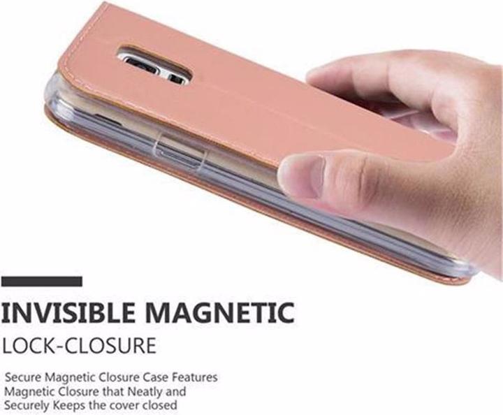 Actual product image Cadorabo Book Classy Style Cover (Samsung Galaxy S5 Mini)