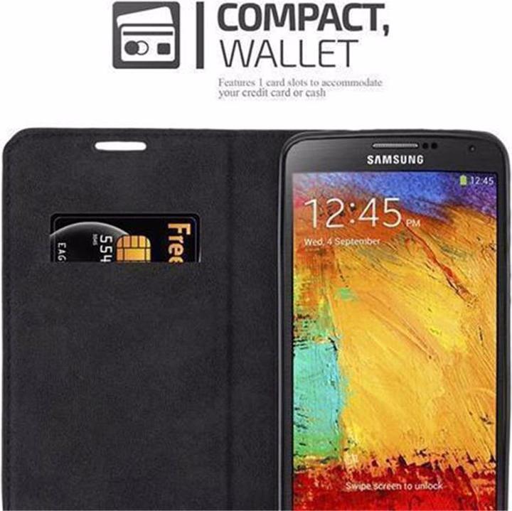 Actual product image Cadorabo Book Invisible Magnet Cover (Samsung Galaxy Note 3 Neo)