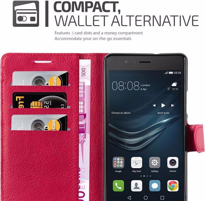 Produktbild Cadorabo Book mit Standfunktion Cover (Huawei P8 Lite (2017))