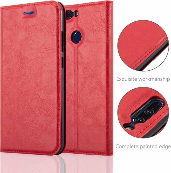 Actual product image Cadorabo Book Invisible Magnet Cover (Honor 8 Pro)